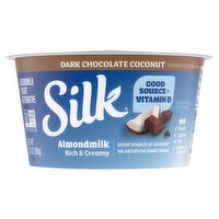 Silk Dark Chocolate Coconut Almondmilk Yogurt Alternative, 5.3 oz, 5.3 Ounce