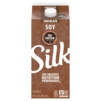 Silk The Original Nutrition Powerhouse Chocolate Soymilk, 64 fl oz