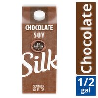 Silk The Original Nutrition Powerhouse Chocolate Soymilk, 64 fl oz