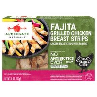 Applegate Natural Fajita Style Grilled Chicken Breast Strips, 8oz