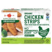 Applegate Organic Chicken Strips, 8oz (Frozen), 8 Ounce