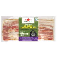 Applegate Natural Hickory Smoked No Sugar Uncured Bacon, 8oz, 8 Ounce