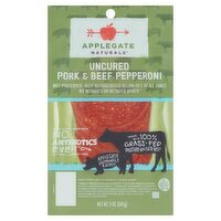 Applegate Naturals Uncured Pork & Beef Pepperoni, 5 oz