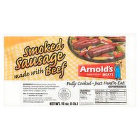 Arnold's Smoked Sausage, 7 count, 16 oz, 16 Ounce