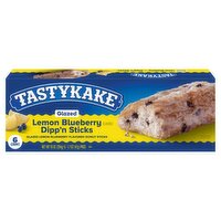 Tastykake Glazed Lemon Blueberry Flavored Dipp'n Sticks, 1.7 oz, 6 count, 10 Ounce