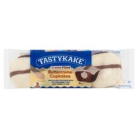 Tastykake Creme Filled Buttercreme Cupkakes, 3 count, 3.5 oz