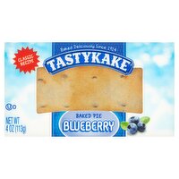 Tastykake Blueberry Baked Pie, 4 oz, 4 Ounce