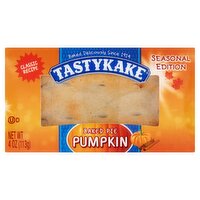 Tastykake Pumpkin Baked Pie Seasonal Edition, 4 oz, 4 Ounce