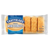 Tastykake Crunch Mini Donuts, 6 count, 3.4 oz