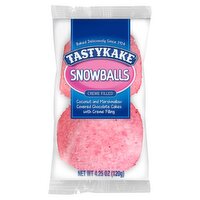 Tastykake Creme Filled Snowballs, 2 count, 4.25 oz