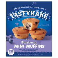 Tastykake Blueberry Mini Muffins, 1.6 oz, 5 count