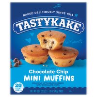 Tastykake Chocolate Chip Mini Muffins, 1.6 oz, 5 count