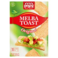 Paskesz Original Melba Toast, 10 packs, 7 oz