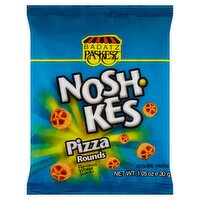 Badatz Paskesz Noshkes Pizza Rounds Flavored Wheat Snacks, 1.05 oz