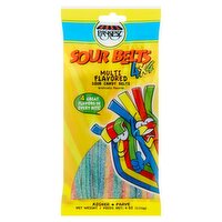 Paskesz Multi Flavored Sour Candy Belts, 4 oz