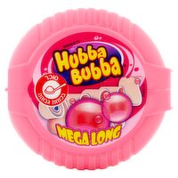 Wrigley's Hubba Bubba Mega Long Fruit Flavor Chewing Gum, 2 oz