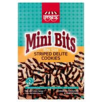 Paskesz Mini Bits Bite Size Striped Delite Cookies, 5 oz