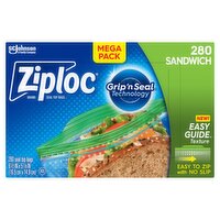 Ziploc Sandwich Seal Top Bags Mega Pack, 280 count