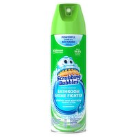 Scrubbing Bubbles Rainshower Grime Fighter Bathroom Disinfectant, 20 oz