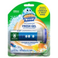 Scrubbing Bubbles Citrus Toilet Cleaning Stamp, 1.34 oz, 1.34 Ounce