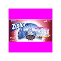 Ziploc Limited Edition Holiday Storage Bags, Quart, 48 each