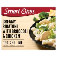 Smart Ones Creamy Rigatoni with Broccoli & Chicken, 9 oz