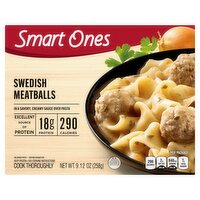 Smart Ones Pasta with Swedish Meatballs & Creamy Sauce, 9.12 oz Box