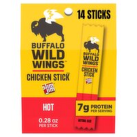 Slim Jim Buffalo Wild Wings Hot Chicken Stick, 0.28 oz, 14 count