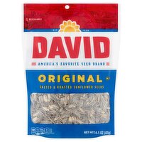 David Original Salted & Roasted Sunflower Seeds, 14.5 oz, 14.5 Ounce