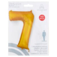 Anagram Supershape 7 Decorative Balloon, 1 count