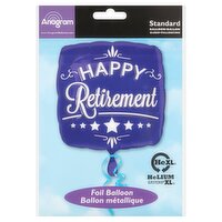 Anagram Happy Retirement Standard Foil Balloon