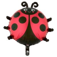 Happy Ladybug Mylar Balloon, 19 in