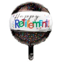 Happy Retirement! Standard Round Decorative Balloon, 17 in, 1 count