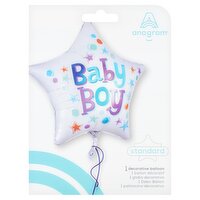 Anagram Baby Boy Standard Star Decorative Balloon