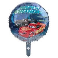 Disney*Pixar Cars 3 Happy Birthday Standard Foil Balloons, 17 in, 1 count, 1 Each