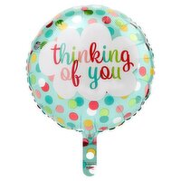 Thinking of You Standard Round Decorative Balloon, 17 in, 1 count