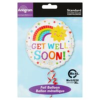 Anagram Standard Get Well Soon! Foil Balloon, 1 Each