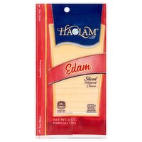 Haolam Edam Sliced Natural Cheese, 6 oz