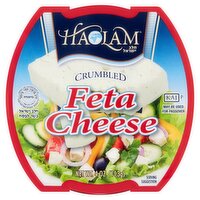 Haolam Crumbled Feta Cheese, 4 oz