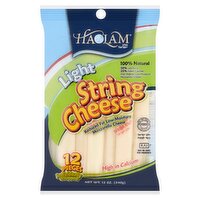 Haolam Light String Cheese, 12 count, 12 oz