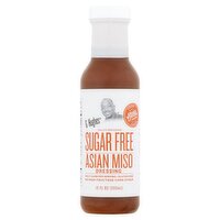 G Hughes Sugar Free Asian Miso Salad Dressing, 12 fl oz, 12 Fluid ounce