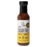 G Hughes Sugar Free Sweet Honey Flavored Wing Sauce, 12 fl oz