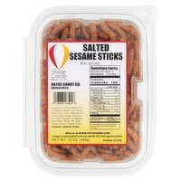 Rayge Candy & Nuts Salted Sesame Sticks, 12 oz