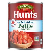 Hunt's No Salt Added Petite Diced Tomatoes, 14.5 oz