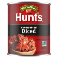 Hunts Fire Roasted Diced Tomatoes, 28 oz