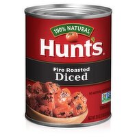 Hunts Fire Roasted Diced Tomatoes, 28 oz