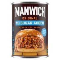 Manwich Original No Sugar Added Sloppy Joe Sauce, 15 oz