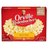 Orville Redenbacher's Butter Gourmet Popping Corn, 3.29 oz, 6 count