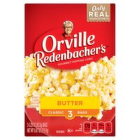 Orville Redenbacher's Butter Gourmet Popping Corn, 3.29 oz, 3 count