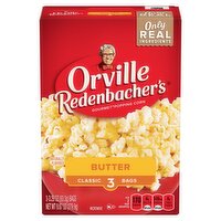 Orville Redenbacher's Butter Gourmet Popping Corn, 3.29 oz, 3 count